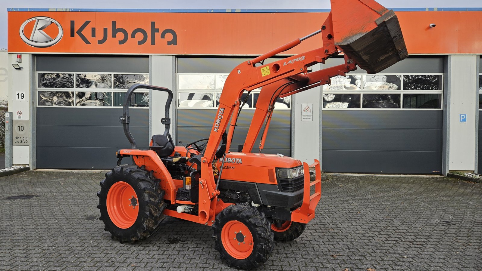 Kommunaltraktor от тип Kubota L 4100 HDW, Gebrauchtmaschine в Olpe (Снимка 1)