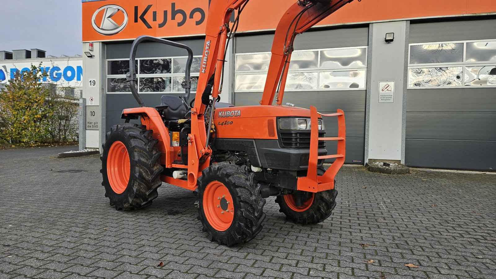 Kommunaltraktor типа Kubota L 4100 HDW, Gebrauchtmaschine в Olpe (Фотография 9)