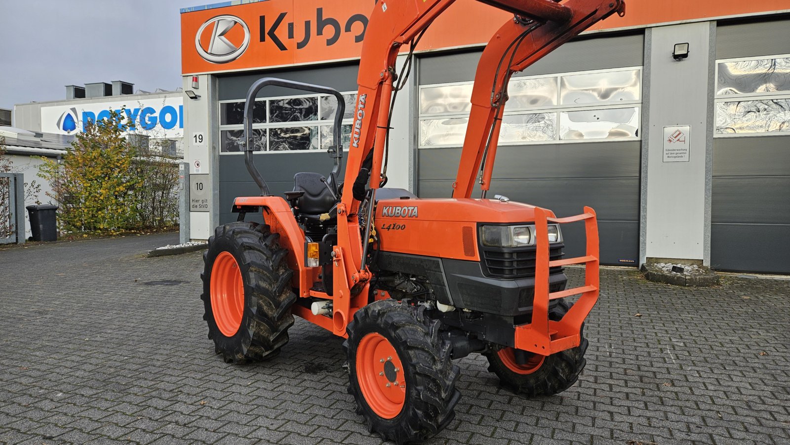 Kommunaltraktor del tipo Kubota L 4100 HDW, Gebrauchtmaschine In Olpe (Immagine 10)