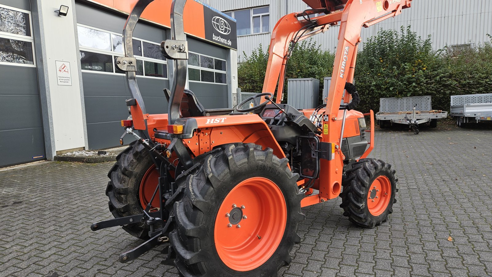 Kommunaltraktor of the type Kubota L 4100 HDW, Gebrauchtmaschine in Olpe (Picture 12)