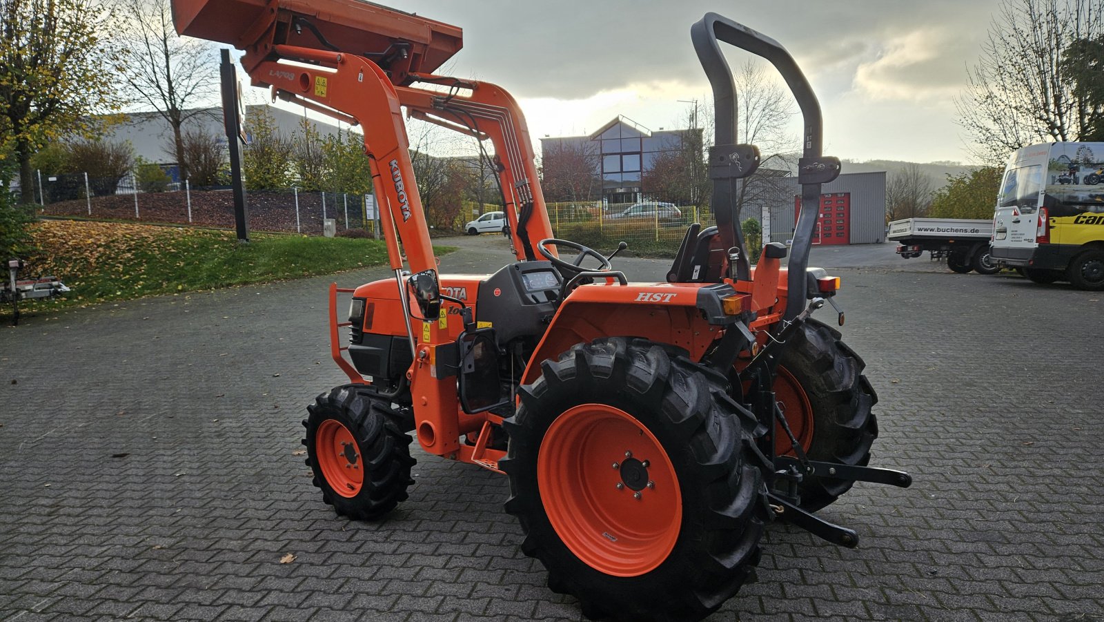 Kommunaltraktor del tipo Kubota L 4100 HDW, Gebrauchtmaschine In Olpe (Immagine 17)