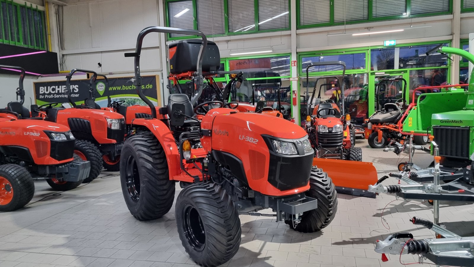 Kommunaltraktor typu Kubota L1-382D ab 0,99%, Neumaschine v Olpe (Obrázok 9)