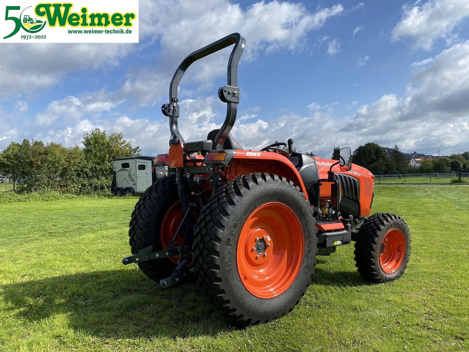 Kommunaltraktor of the type Kubota L1-452 DHW, Neumaschine in Lollar, Ruttershausen (Picture 7)