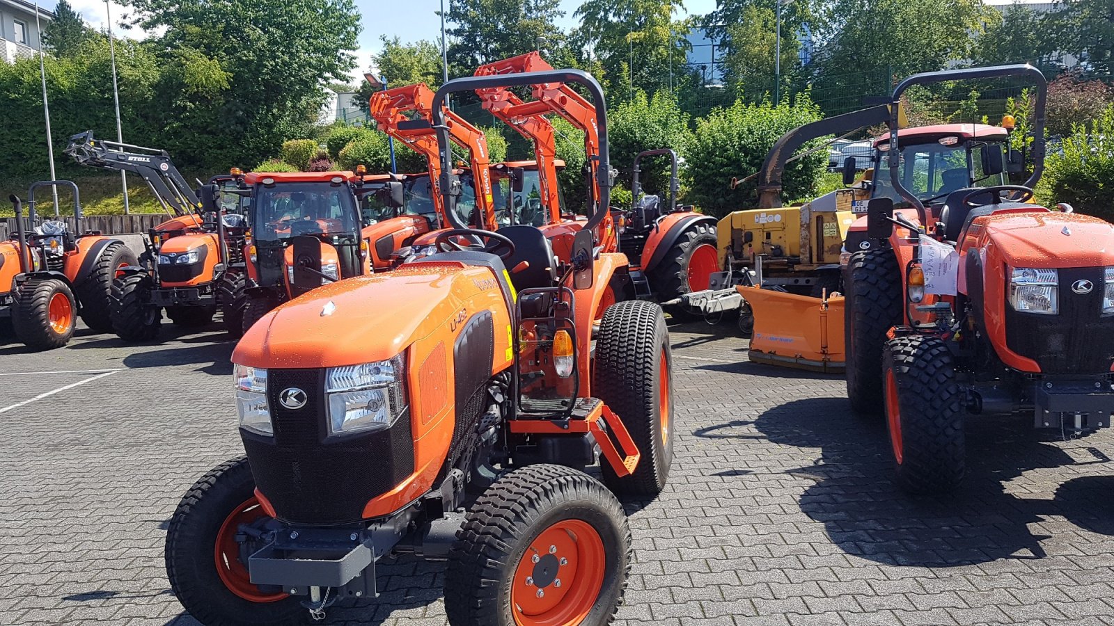 Kommunaltraktor typu Kubota L1-452D ab 0,99% Finanzierung, Neumaschine w Olpe (Zdjęcie 7)