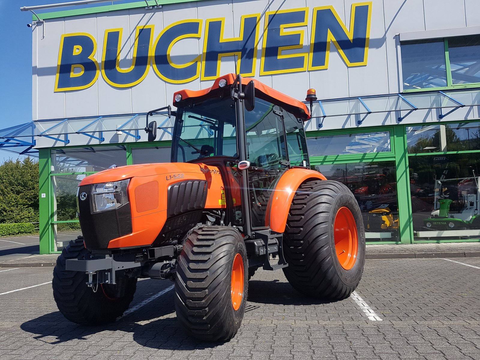 Kommunaltraktor Türe ait Kubota L1-522 CAB, Neumaschine içinde Olpe (resim 6)