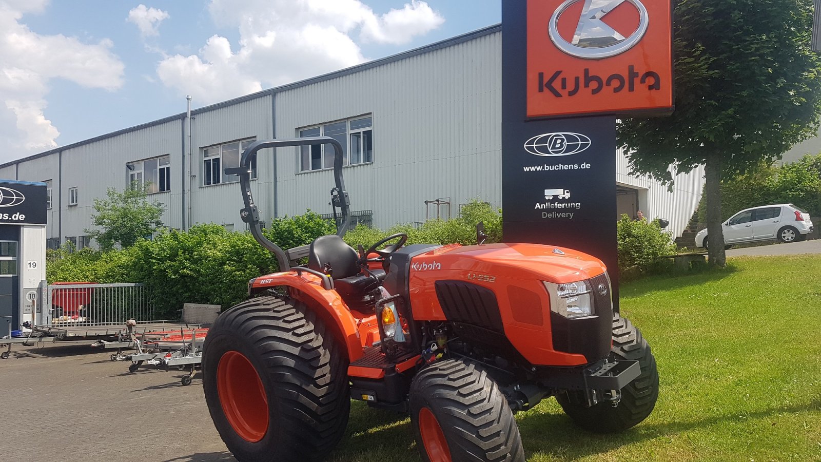 Kommunaltraktor typu Kubota L1-552 Hydrostat ab 0,99%, Neumaschine w Olpe (Zdjęcie 10)