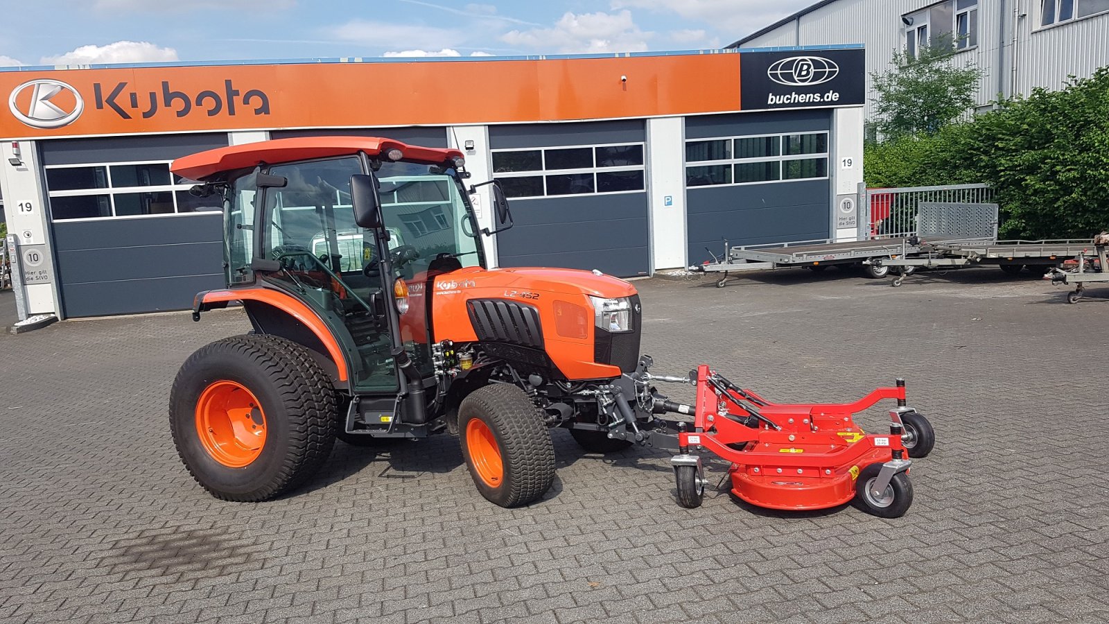 Kommunaltraktor of the type Kubota L2-452 CAB ab 0,99%, Neumaschine in Olpe (Picture 7)