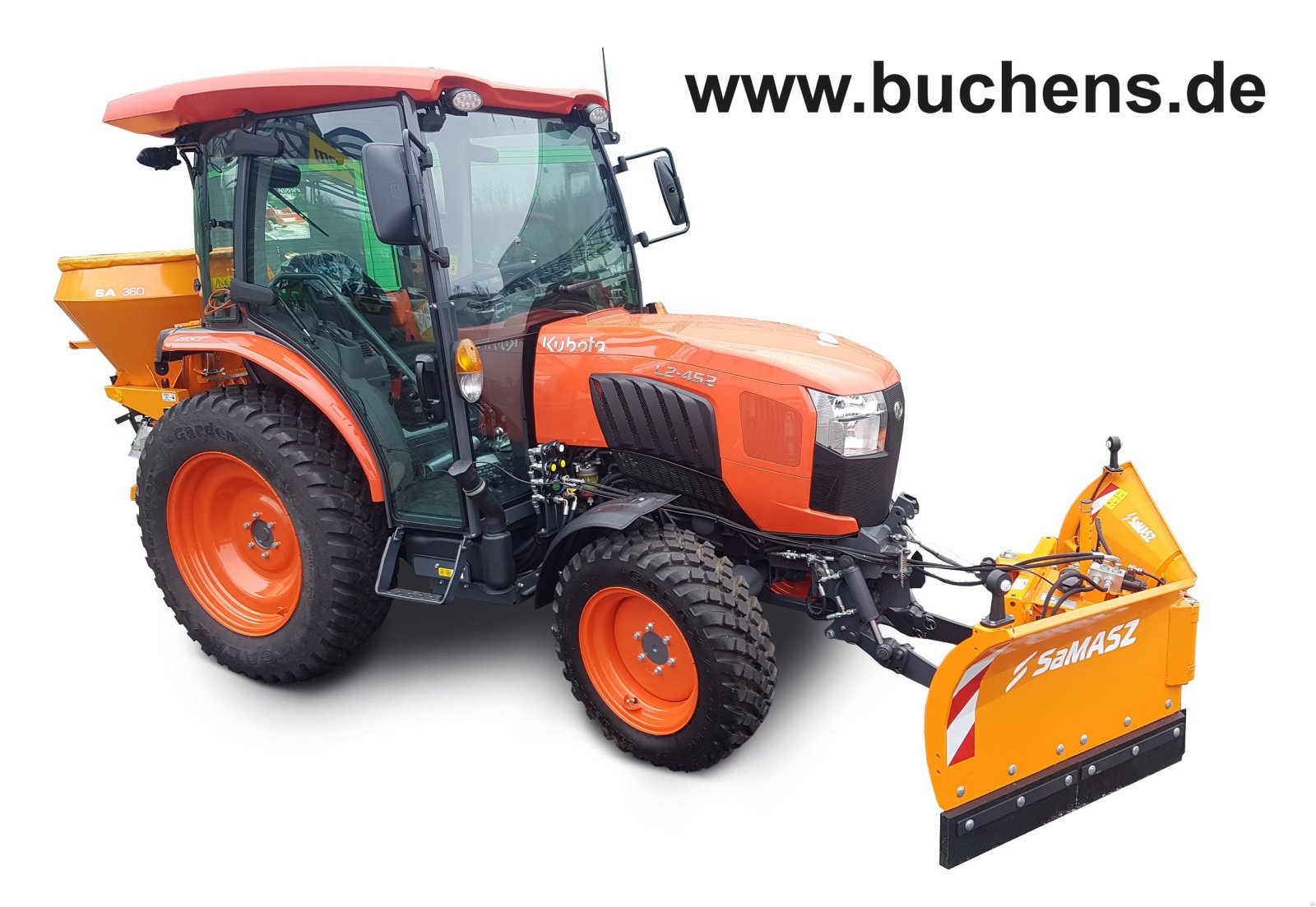 Kommunaltraktor typu Kubota L2-452 H CAB, Neumaschine v Olpe (Obrázok 2)