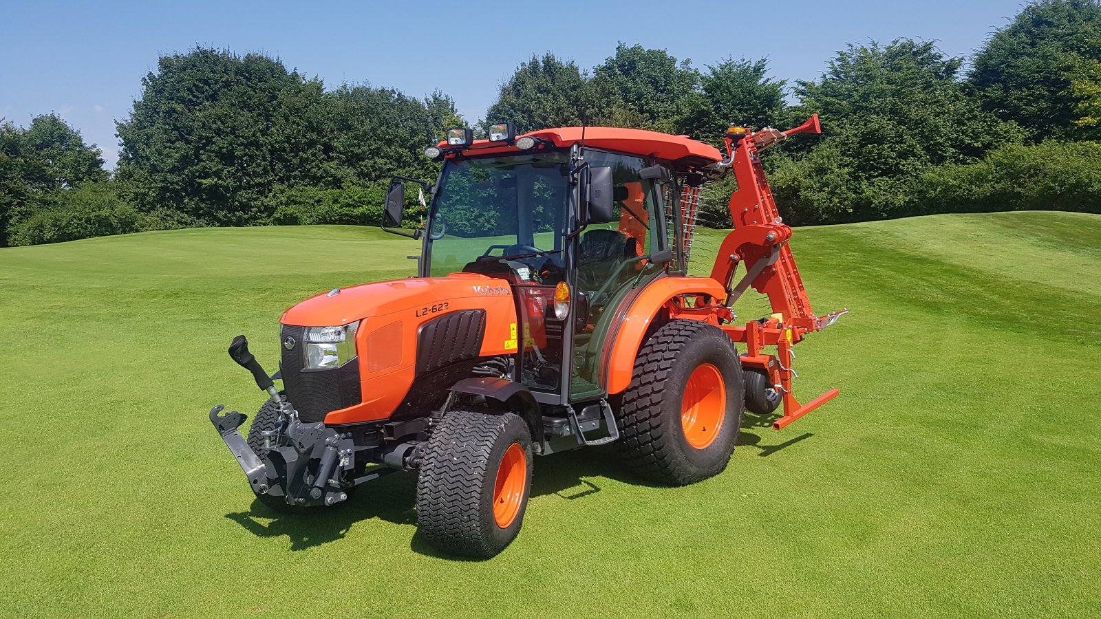 Kommunaltraktor typu Kubota L2-622 H CAB, Neumaschine v Olpe (Obrázok 3)