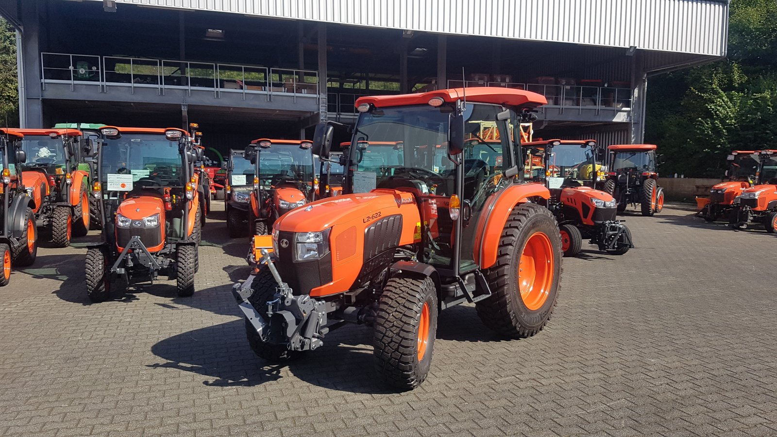 Kommunaltraktor Türe ait Kubota L2-622 H CAB, Neumaschine içinde Olpe (resim 7)