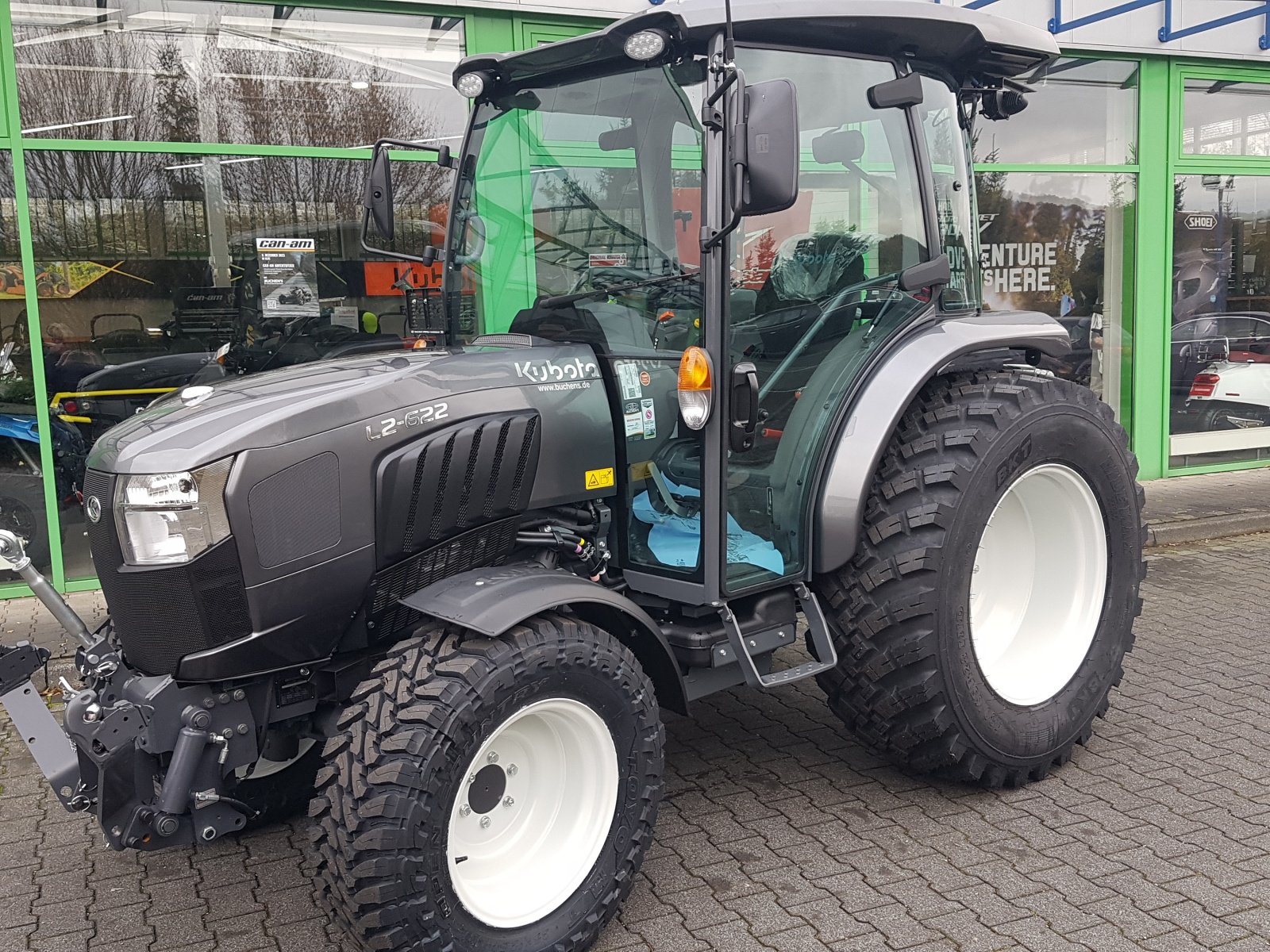 Kommunaltraktor Türe ait Kubota L2-622 H CAB, Neumaschine içinde Olpe (resim 10)