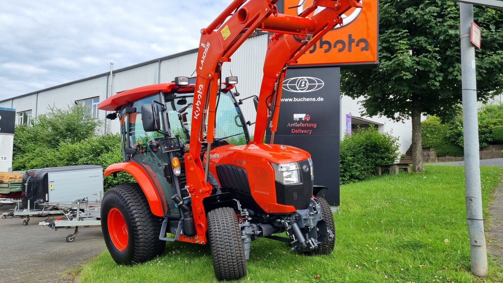 Kommunaltraktor typu Kubota L2-622H CAB, Neumaschine w Olpe (Zdjęcie 9)