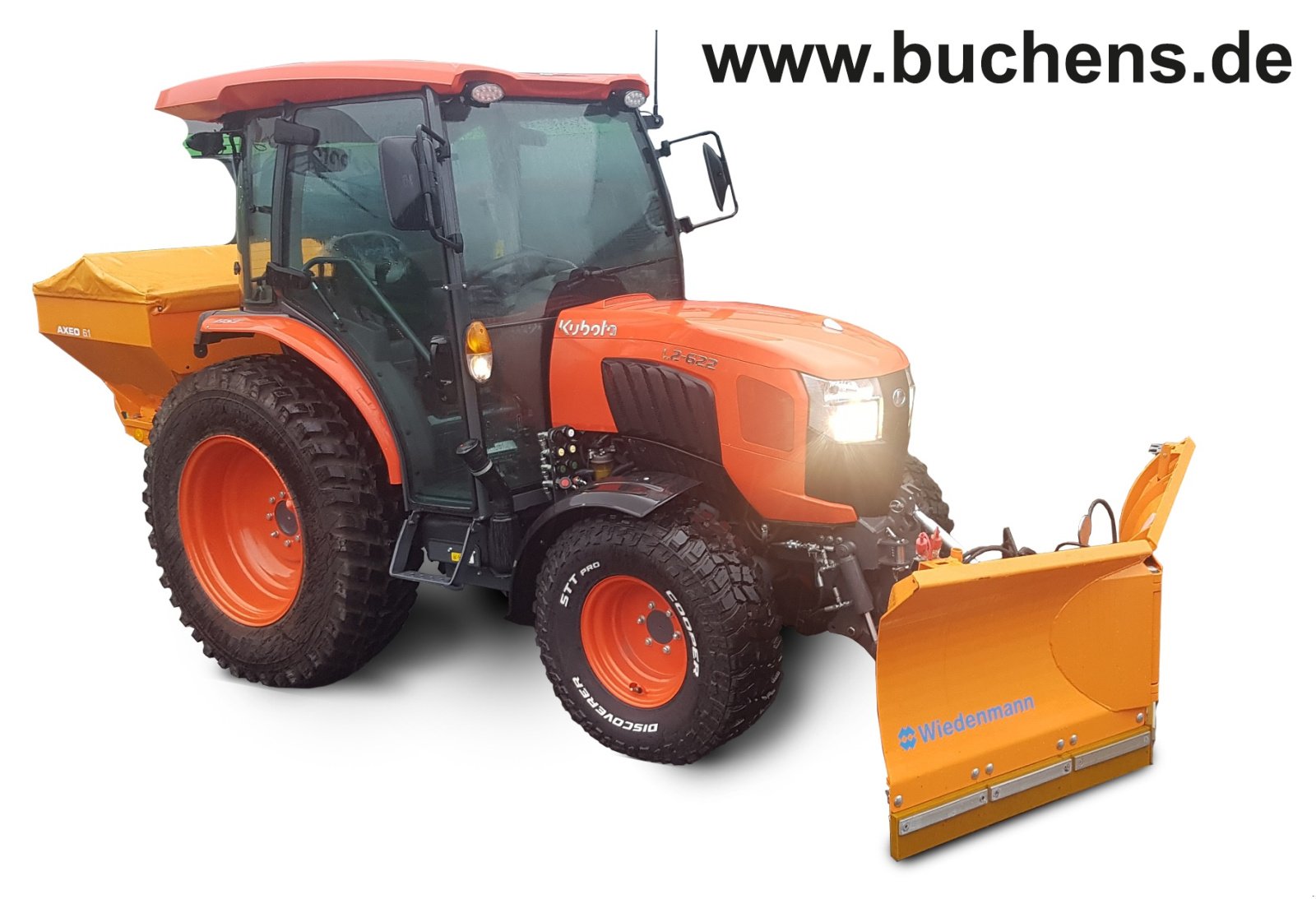 Kommunaltraktor Türe ait Kubota L2-662  Winterdienstpaket, Neumaschine içinde Olpe (resim 1)