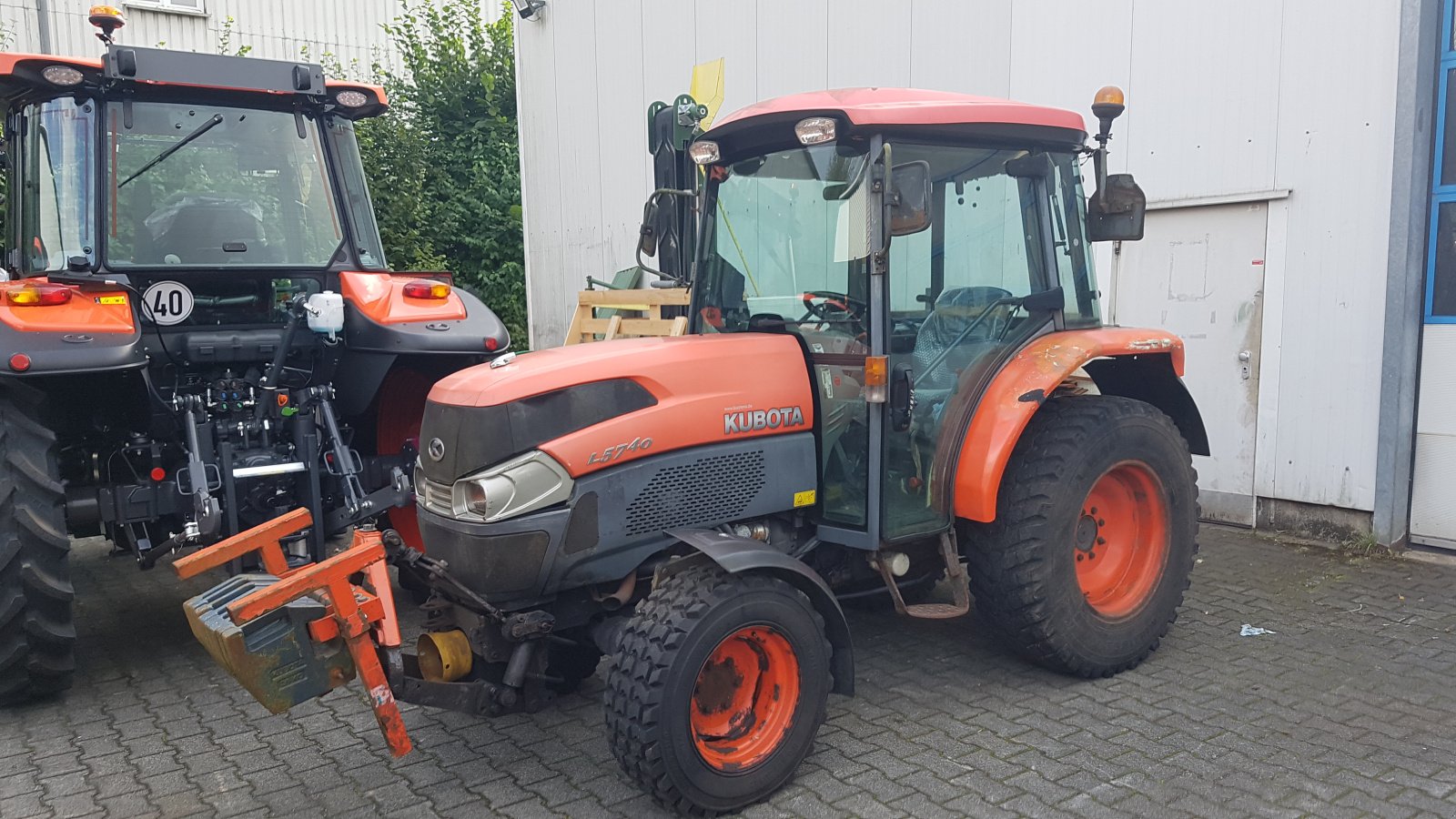 Kommunaltraktor Türe ait Kubota L5740 HST-Plus, Gebrauchtmaschine içinde Olpe (resim 1)