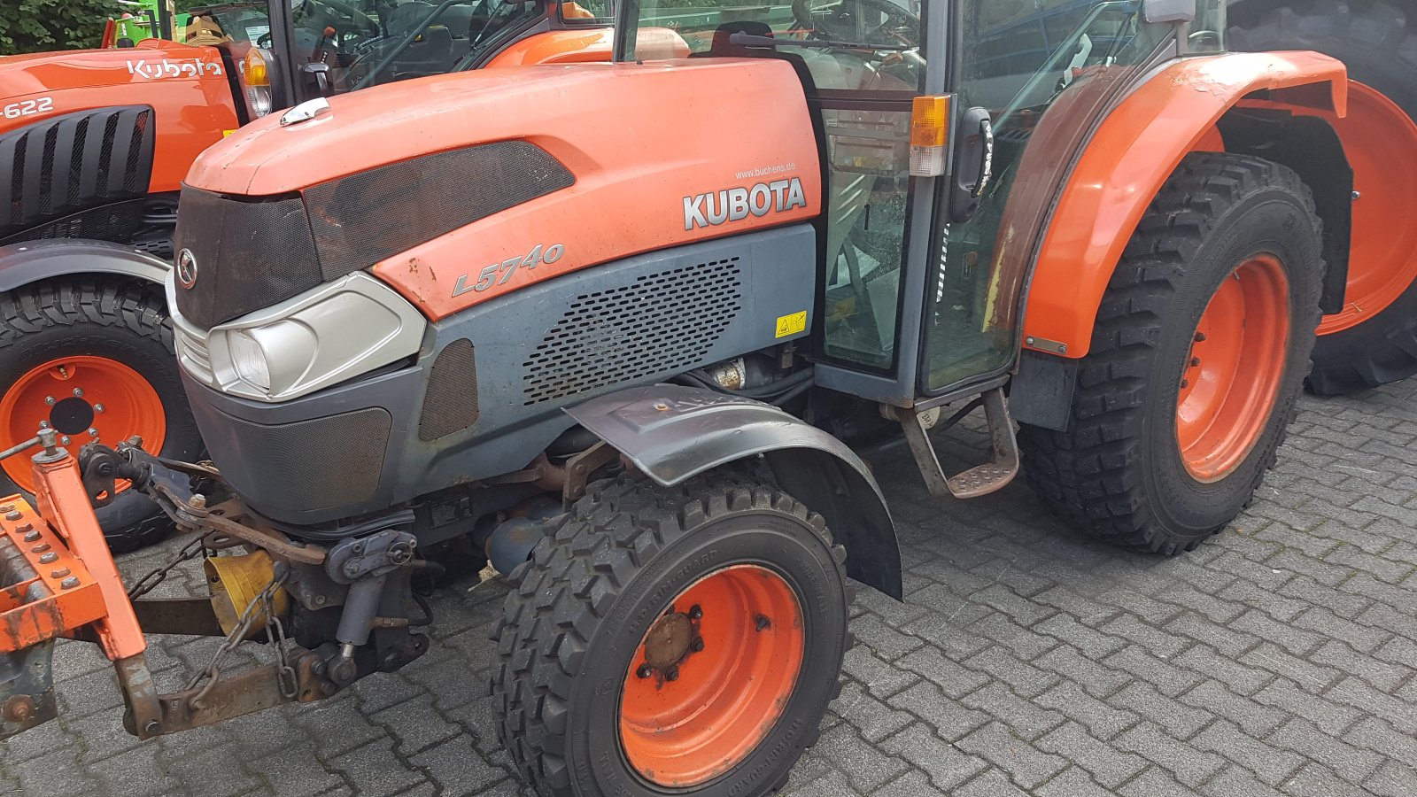 Kommunaltraktor Türe ait Kubota L5740 HST-Plus, Gebrauchtmaschine içinde Olpe (resim 3)