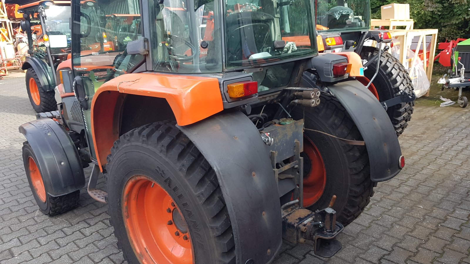 Kommunaltraktor Türe ait Kubota L5740 HST-Plus, Gebrauchtmaschine içinde Olpe (resim 4)