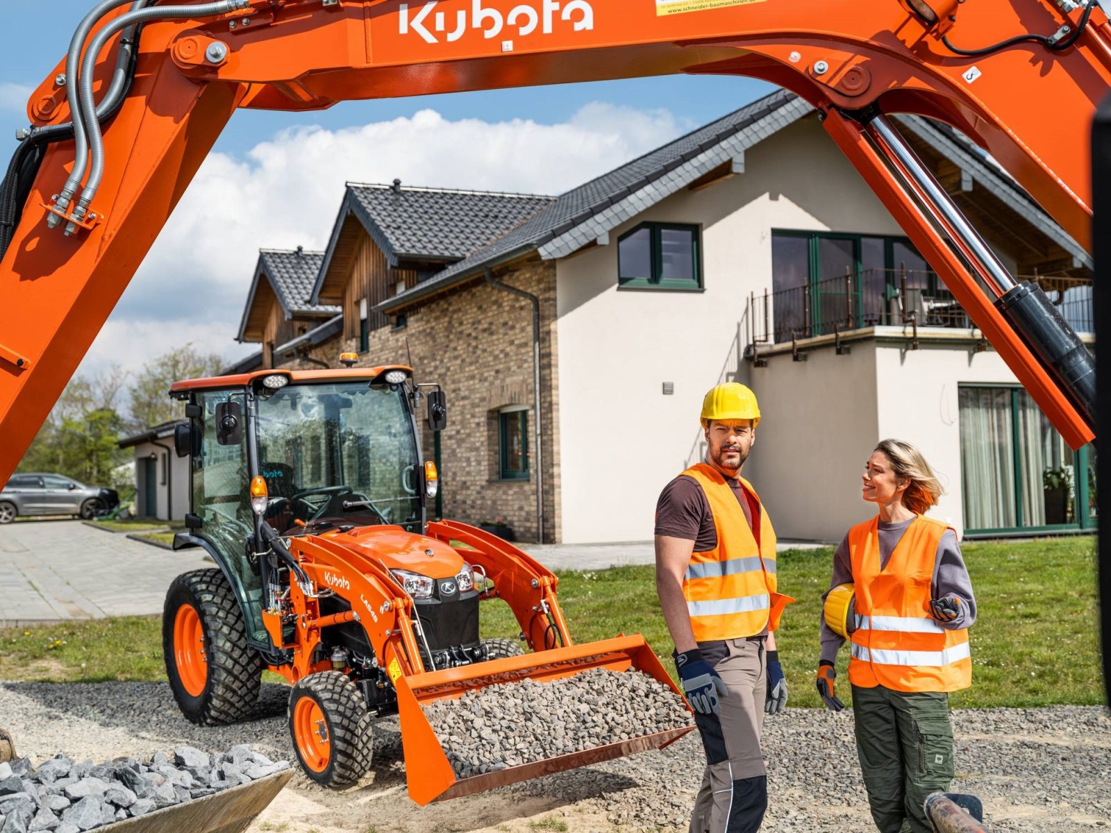 Kommunaltraktor of the type Kubota LX351 CAB Winterdienstpaket, Neumaschine in Olpe (Picture 10)