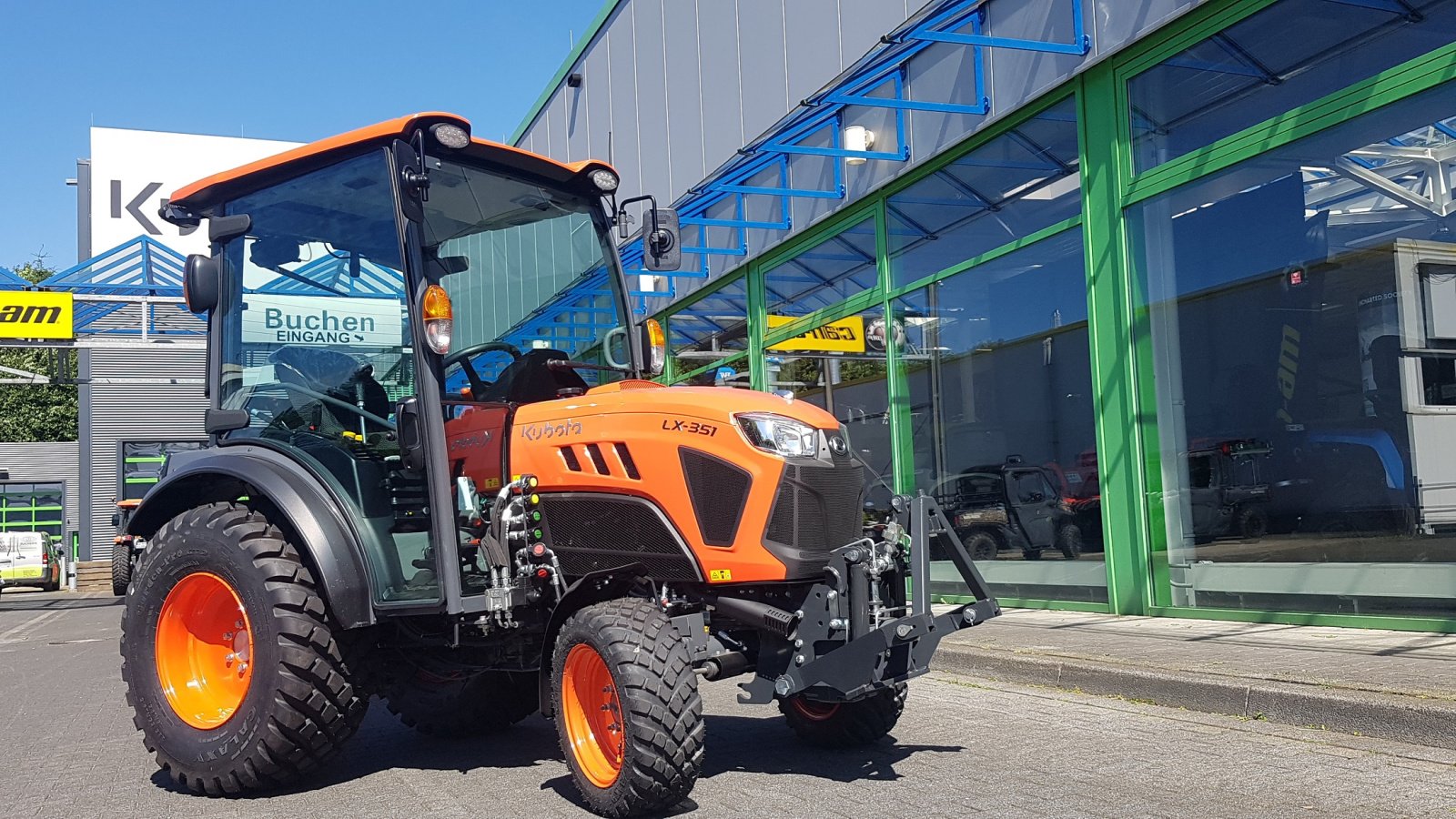 Kommunaltraktor of the type Kubota LX351 CAB, Neumaschine in Olpe (Picture 5)