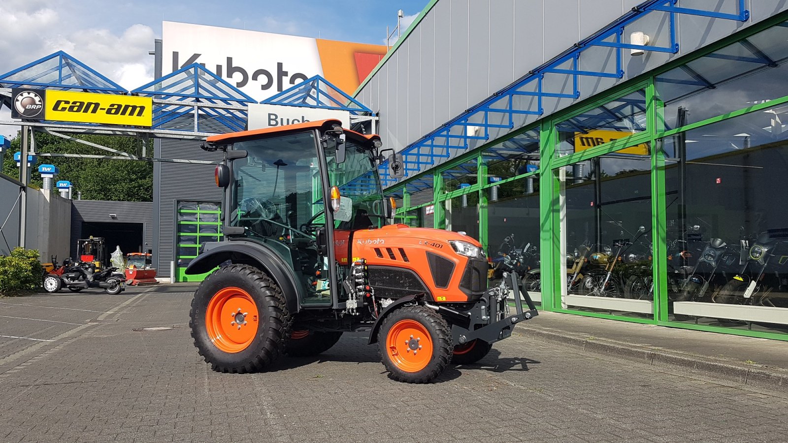 Kommunaltraktor of the type Kubota LX401 CAB, Neumaschine in Olpe (Picture 8)