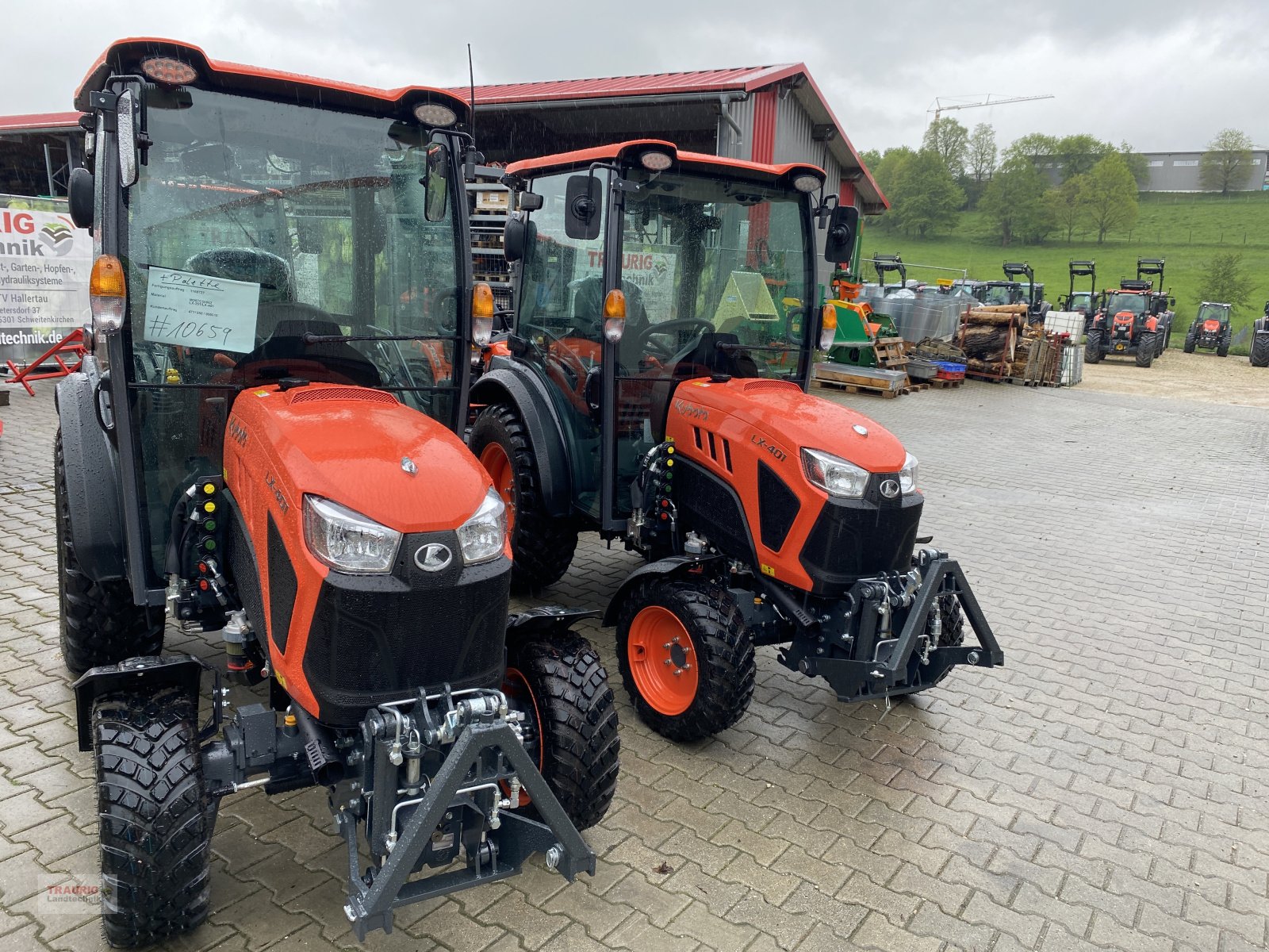 Kommunaltraktor del tipo Kubota LX401 CAB, Neumaschine en Mainburg/Wambach (Imagen 1)