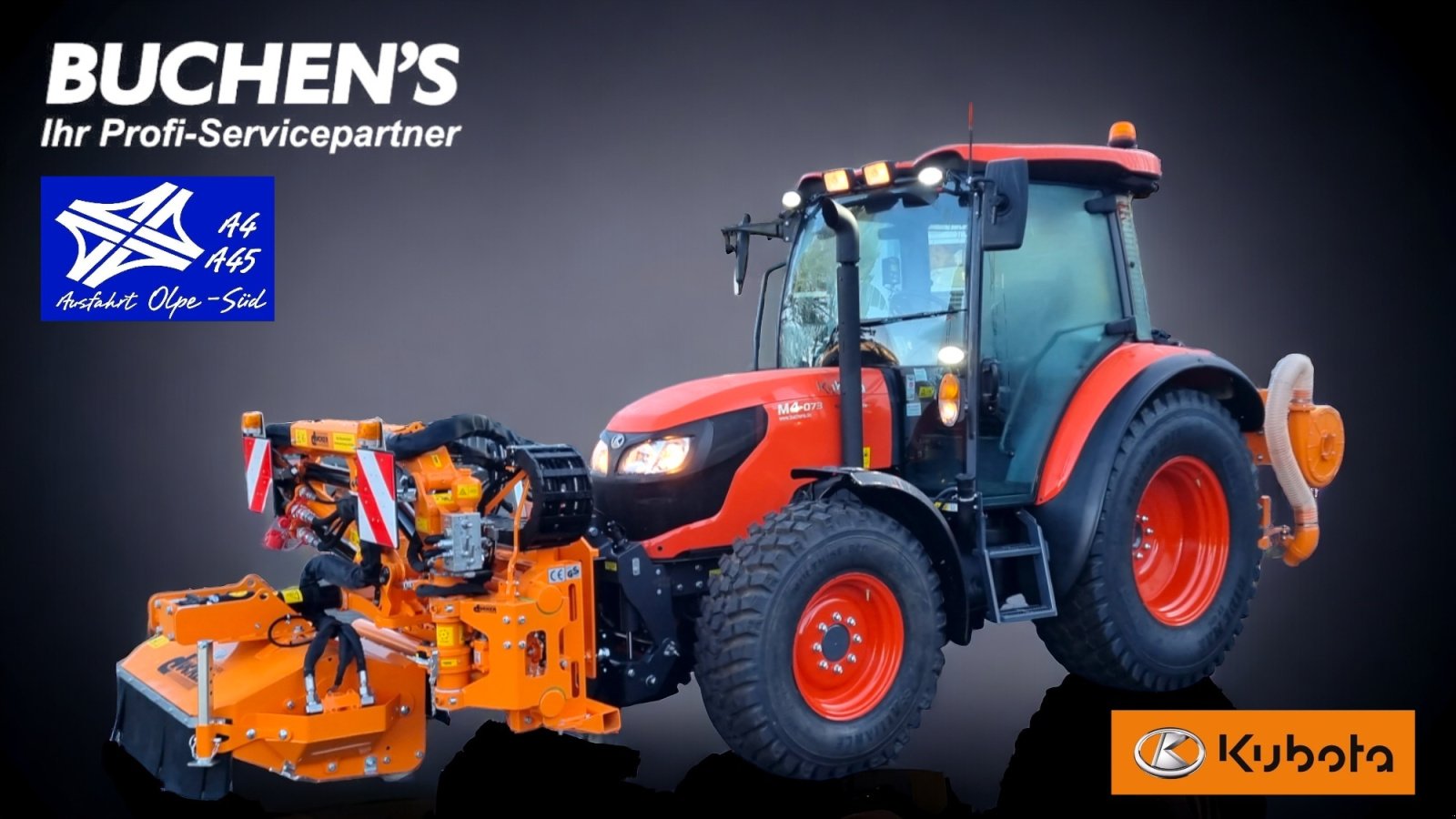 Kommunaltraktor του τύπου Kubota M4-73CAB Demo ab 0,99%, Neumaschine σε Olpe (Φωτογραφία 1)