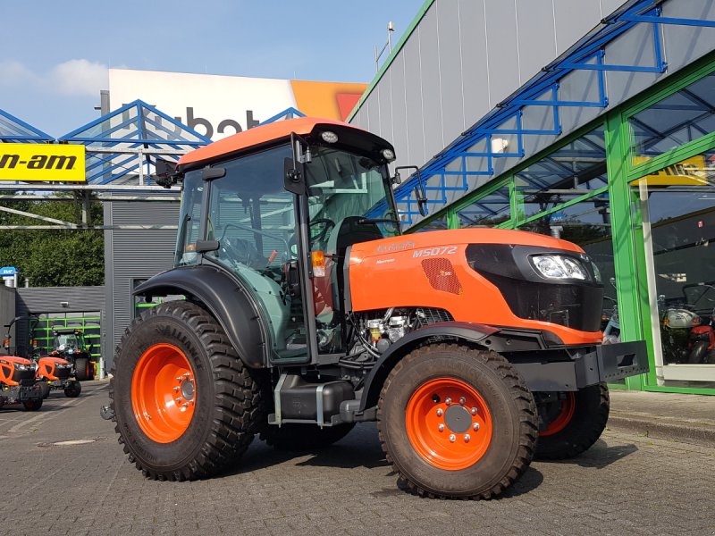 Kommunaltraktor Türe ait Kubota M5072 Narrow CAB, Neumaschine içinde Olpe (resim 1)