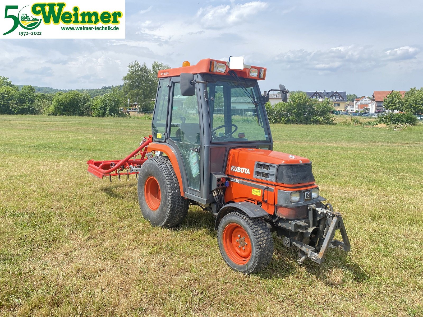 Kommunaltraktor от тип Kubota ST-30, Gebrauchtmaschine в Lollar, Ruttershausen (Снимка 4)