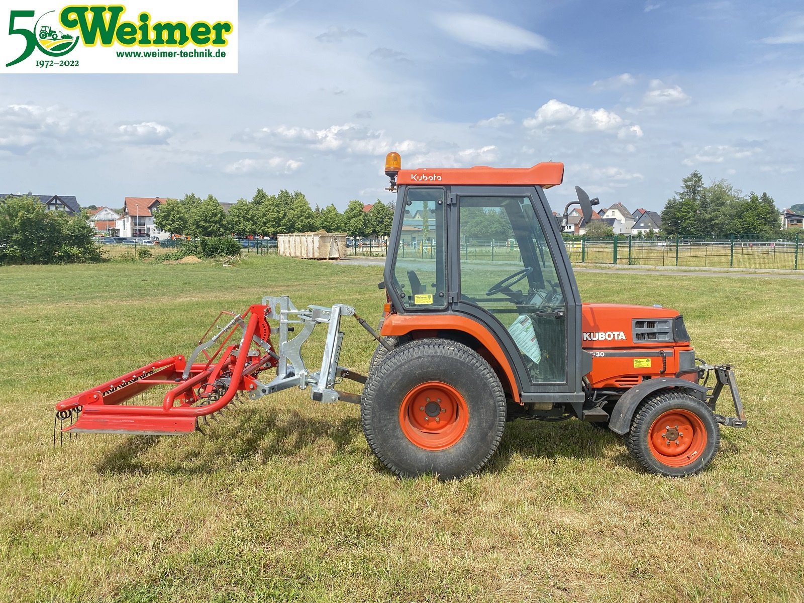 Kommunaltraktor del tipo Kubota ST-30, Gebrauchtmaschine In Lollar, Ruttershausen (Immagine 5)