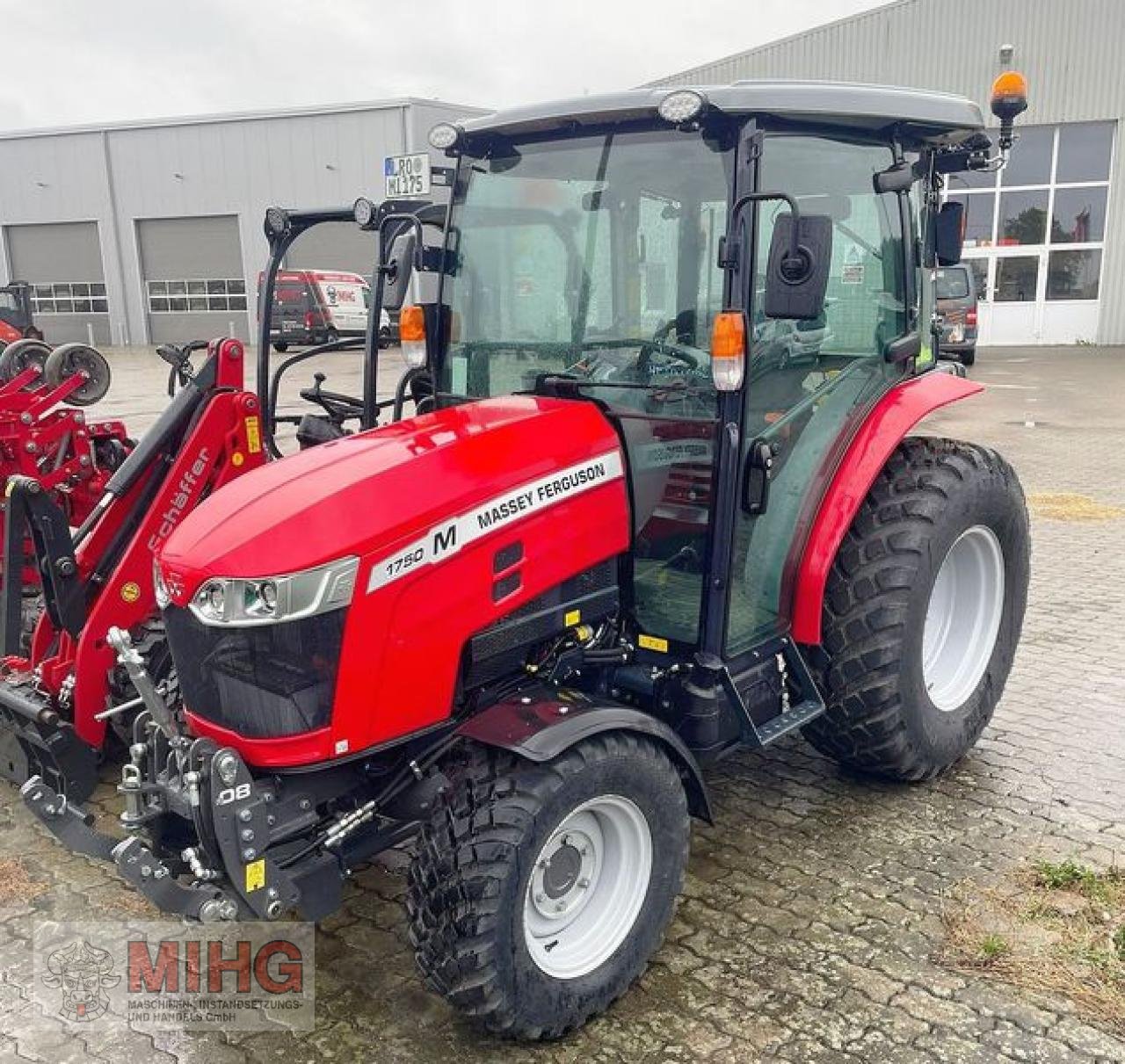 Kommunaltraktor a típus Massey Ferguson 1750, Vorführmaschine ekkor: Dummerstorf OT Petschow (Kép 1)