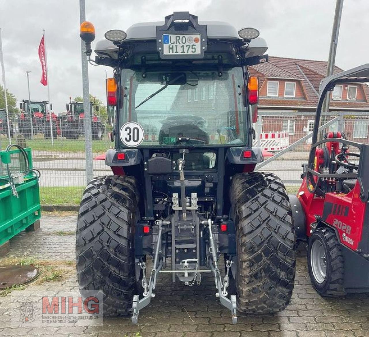 Kommunaltraktor a típus Massey Ferguson 1750, Vorführmaschine ekkor: Dummerstorf OT Petschow (Kép 2)