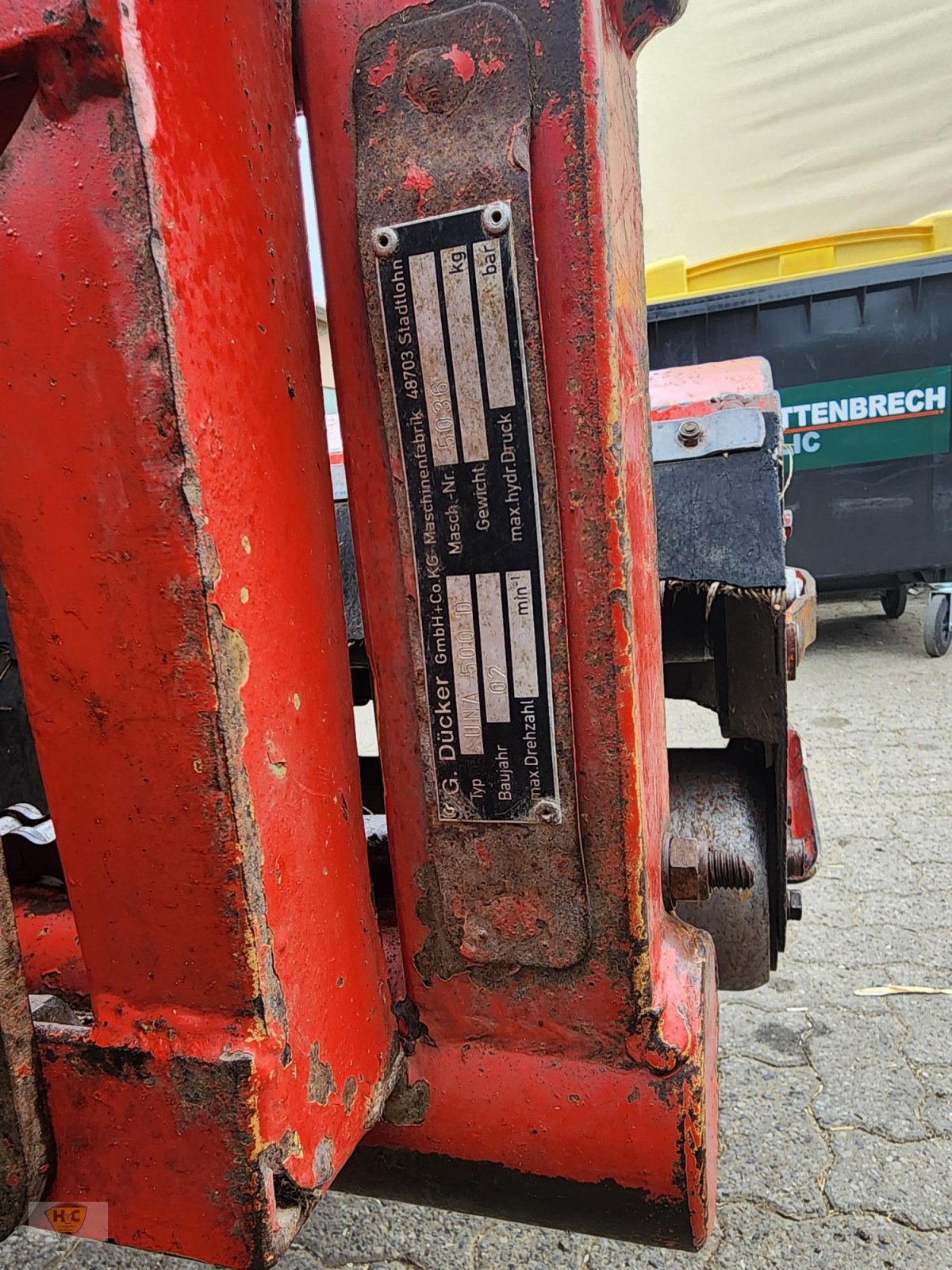 Kommunaltraktor tipa Massey Ferguson MF 5455 Frontlader Dücker UNA 500, Gebrauchtmaschine u Willanzheim (Slika 16)