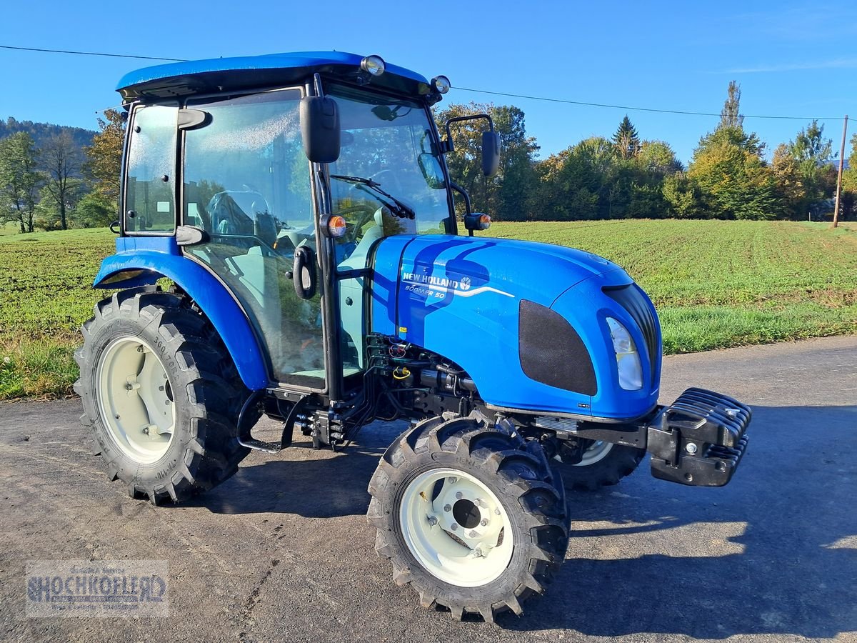 Kommunaltraktor of the type New Holland Boomer 50, Neumaschine in Wies (Picture 1)