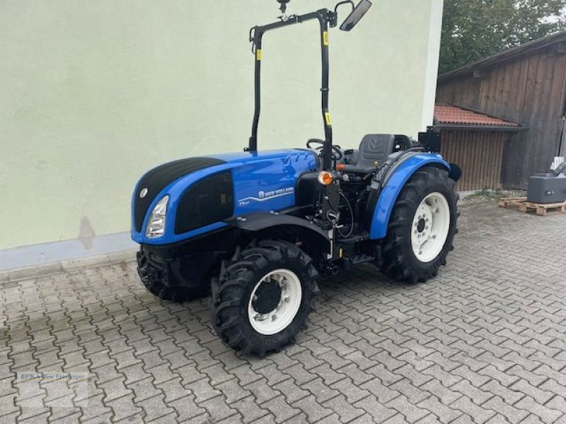 Kommunaltraktor Türe ait New Holland T3.60 F/LP, Neumaschine içinde Obing (resim 3)