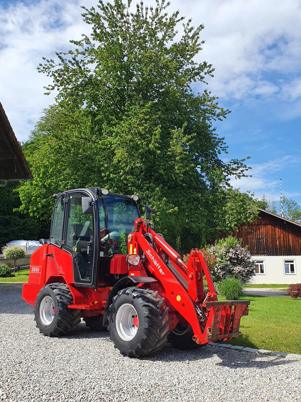 Kommunaltraktor typu Schäffer 3550, Gebrauchtmaschine w Oberornau (Zdjęcie 3)