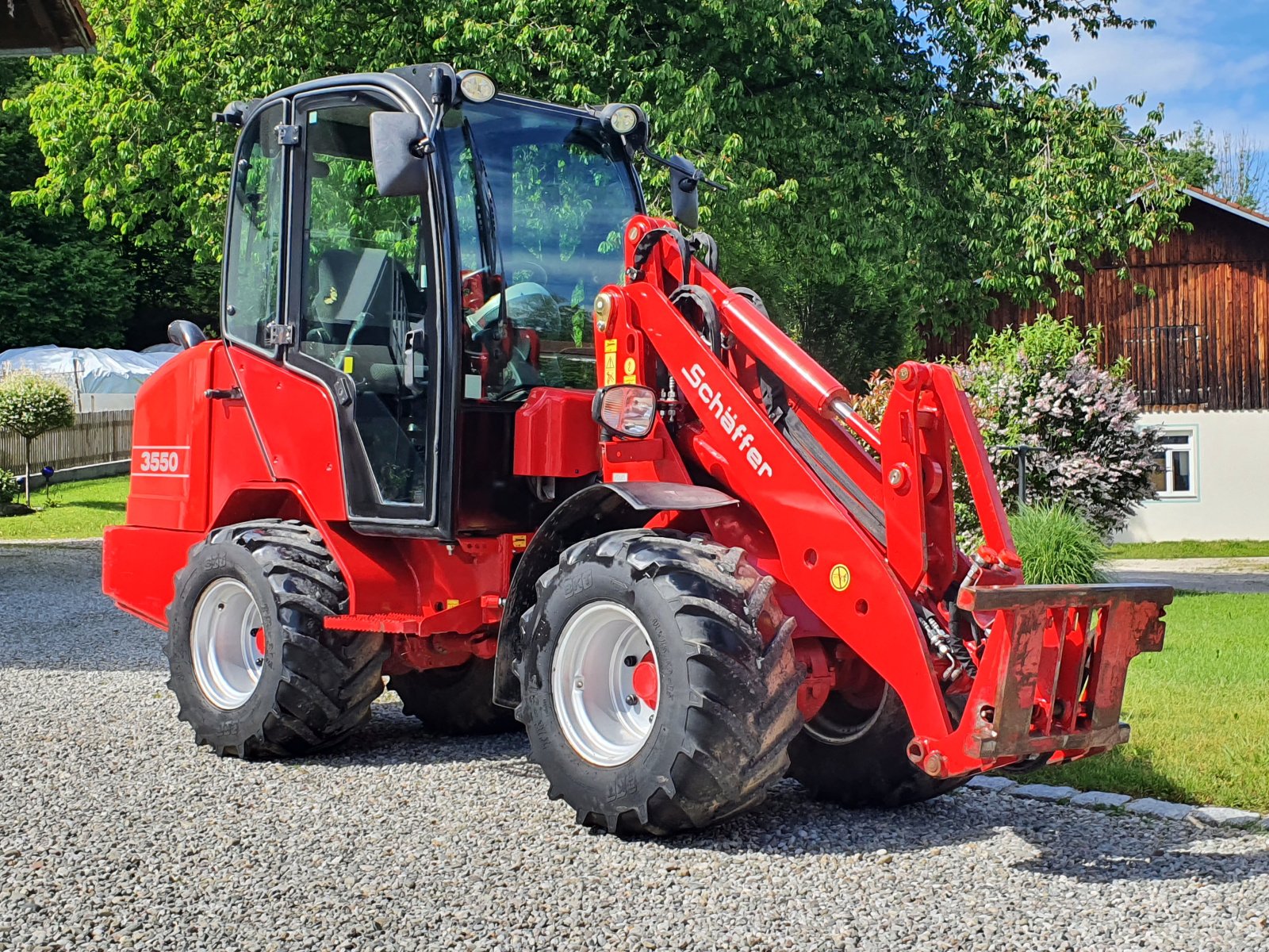 Kommunaltraktor van het type Schäffer 3550, Gebrauchtmaschine in Oberornau (Foto 1)