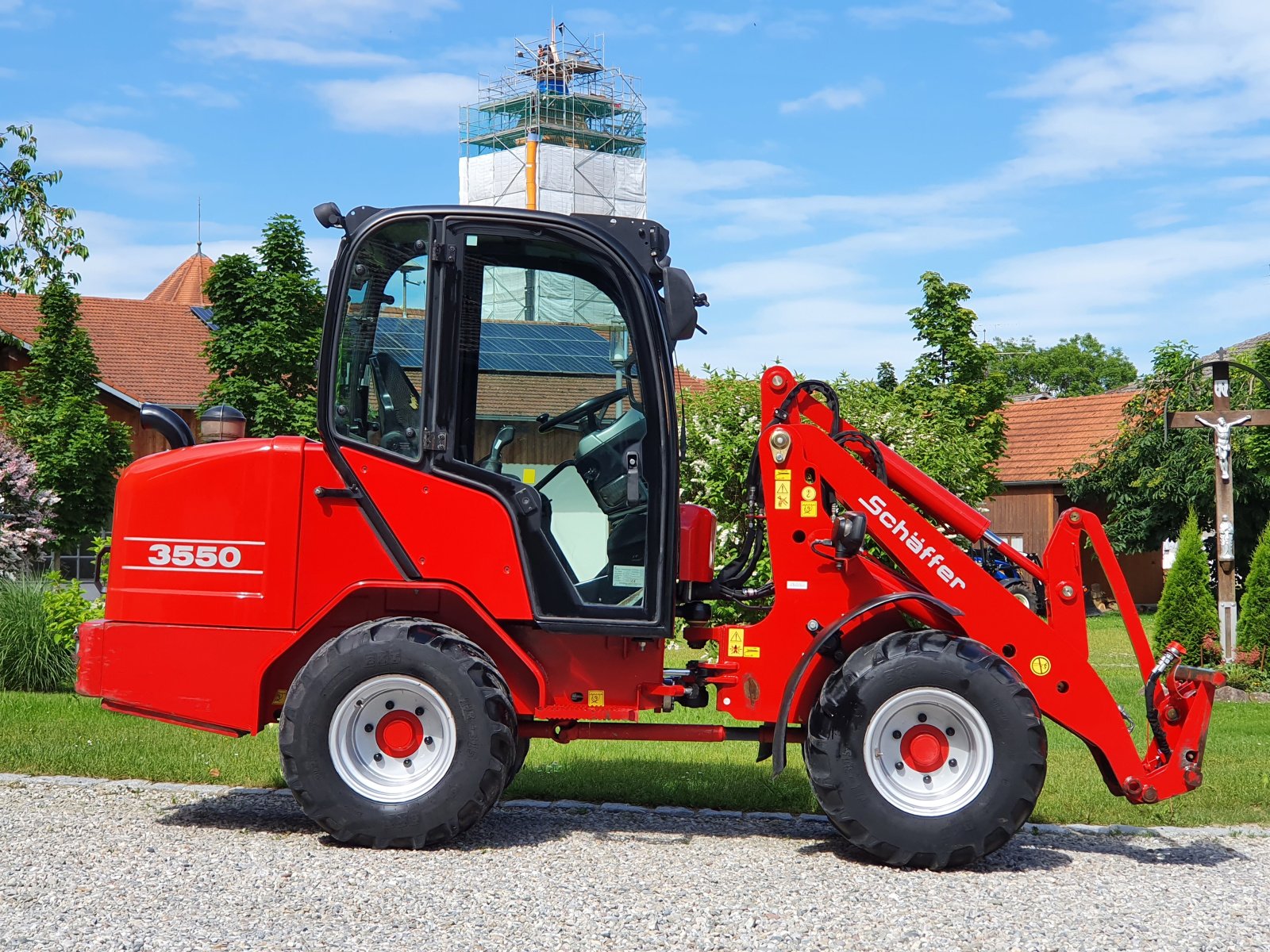 Kommunaltraktor des Typs Schäffer 3550, Gebrauchtmaschine in Oberornau (Bild 2)