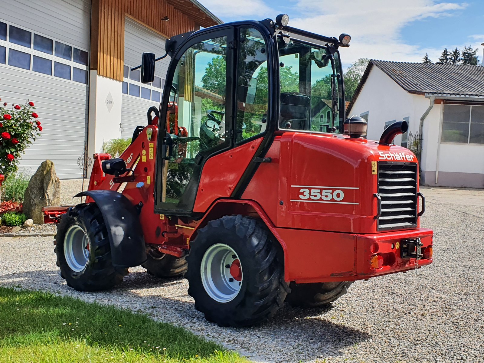 Kommunaltraktor typu Schäffer 3550, Gebrauchtmaschine w Oberornau (Zdjęcie 4)