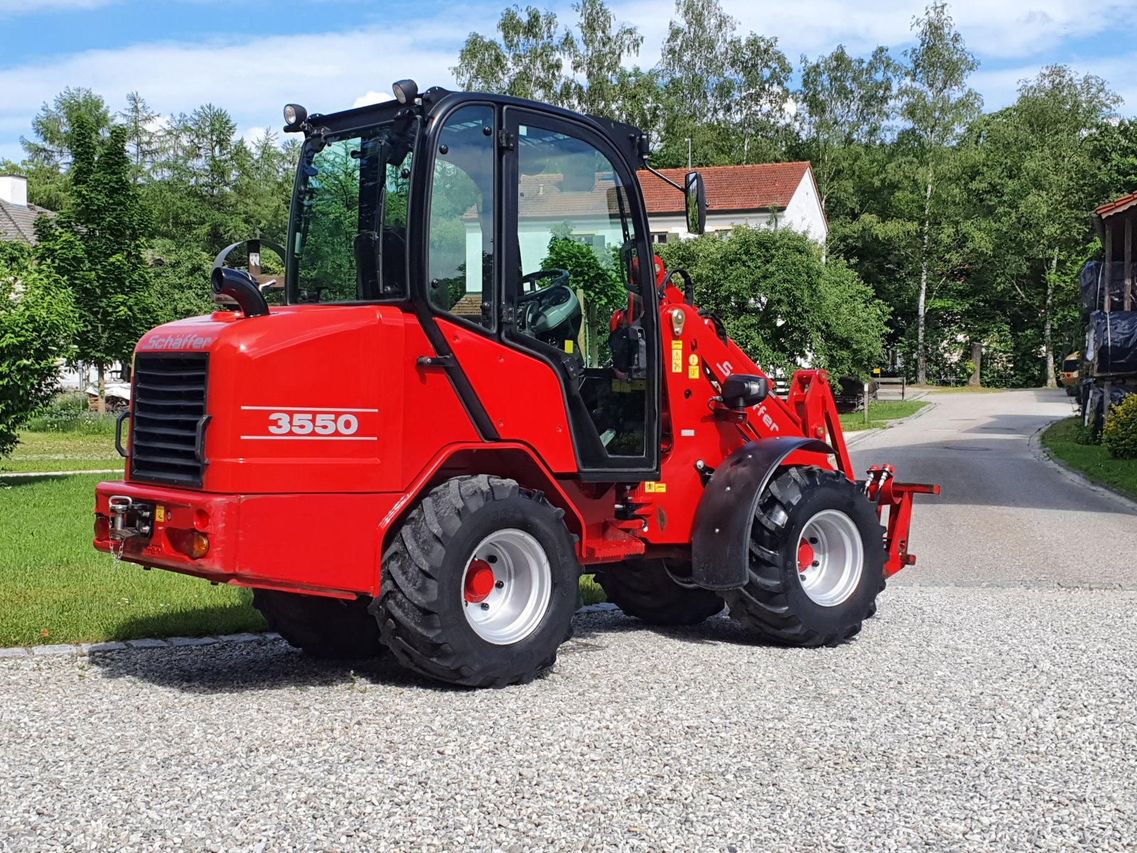 Kommunaltraktor van het type Schäffer 3550, Gebrauchtmaschine in Oberornau (Foto 9)