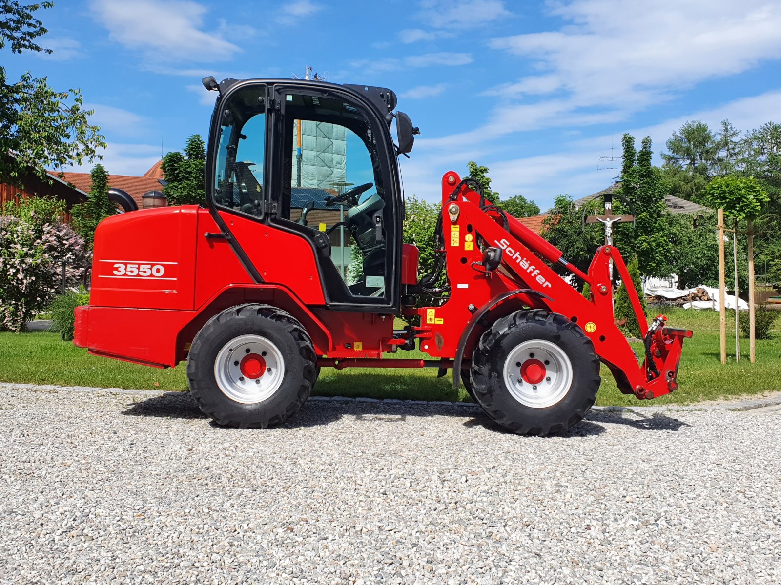 Kommunaltraktor van het type Schäffer 3550, Gebrauchtmaschine in Oberornau (Foto 10)