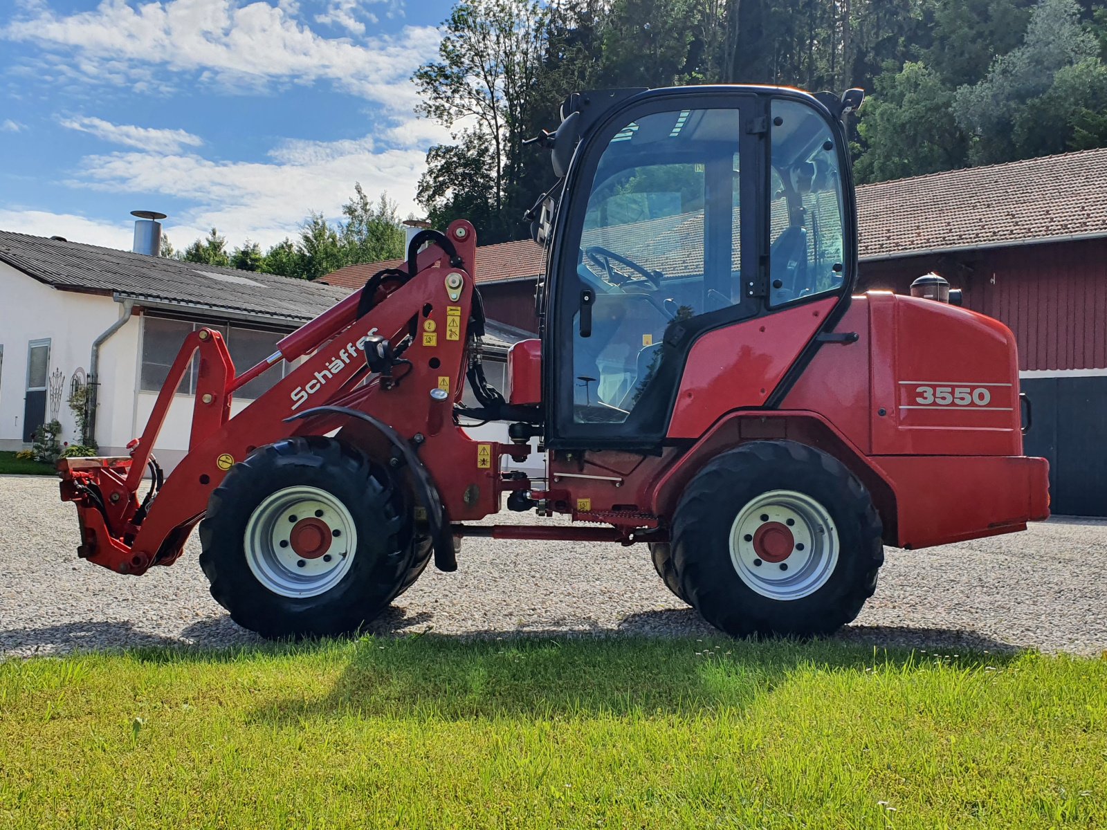 Kommunaltraktor del tipo Schäffer 3550, Gebrauchtmaschine en Oberornau (Imagen 7)