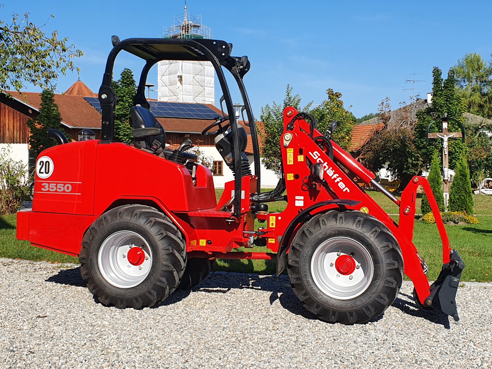 Kommunaltraktor van het type Schäffer 3550, Gebrauchtmaschine in Oberornau (Foto 1)