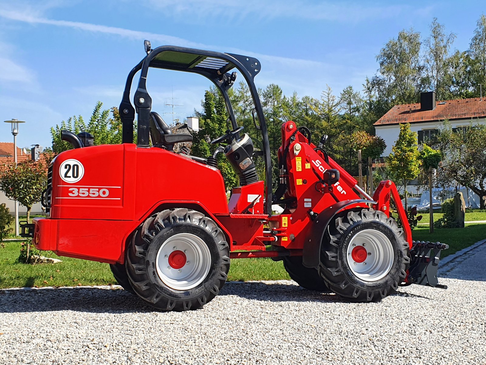 Kommunaltraktor typu Schäffer 3550, Gebrauchtmaschine v Oberornau (Obrázek 3)