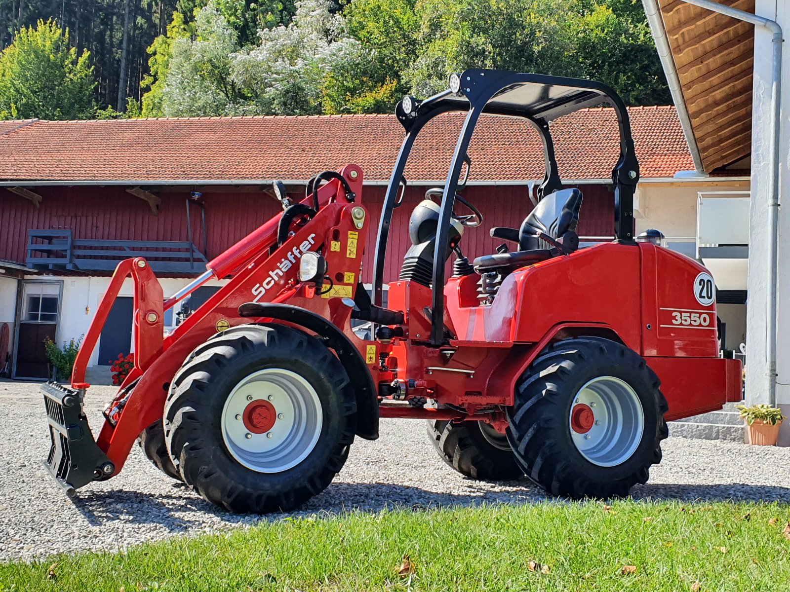 Kommunaltraktor du type Schäffer 3550, Gebrauchtmaschine en Oberornau (Photo 4)