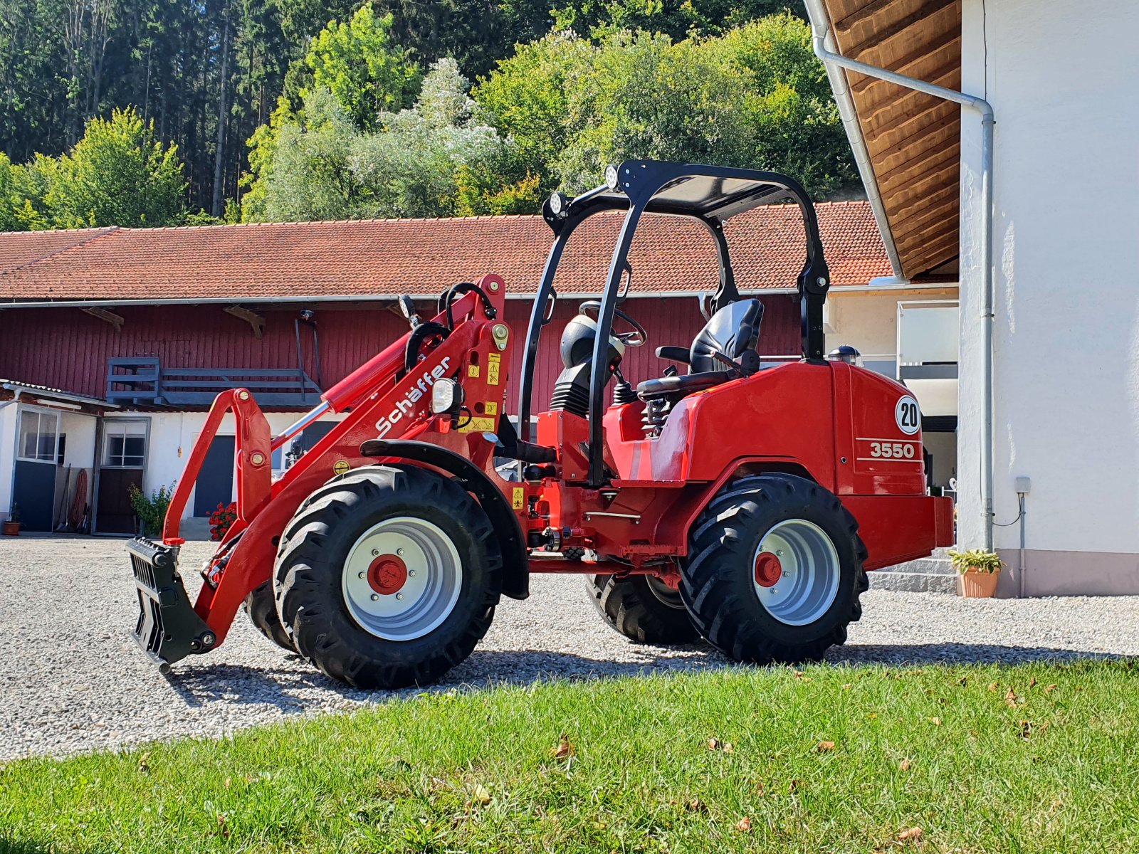 Kommunaltraktor typu Schäffer 3550, Gebrauchtmaschine v Oberornau (Obrázek 5)