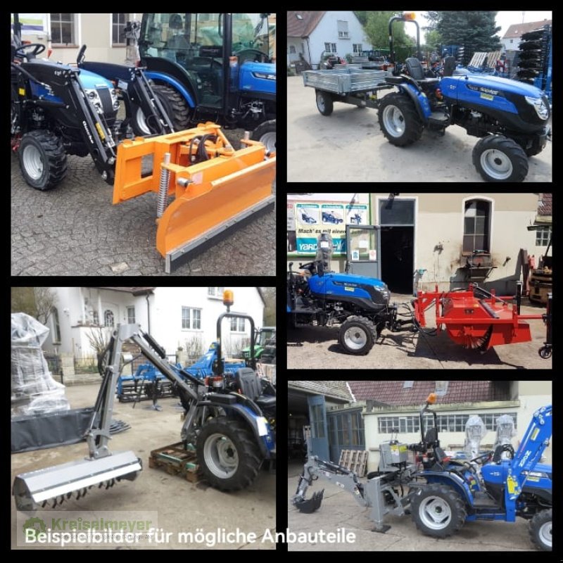 Kommunaltraktor del tipo Solis 26 9+9 ShuttleXL Winterpaket inkl. Schneeräumschild Salzstreuer und StVZO Aktion, Neumaschine In Feuchtwangen (Immagine 13)