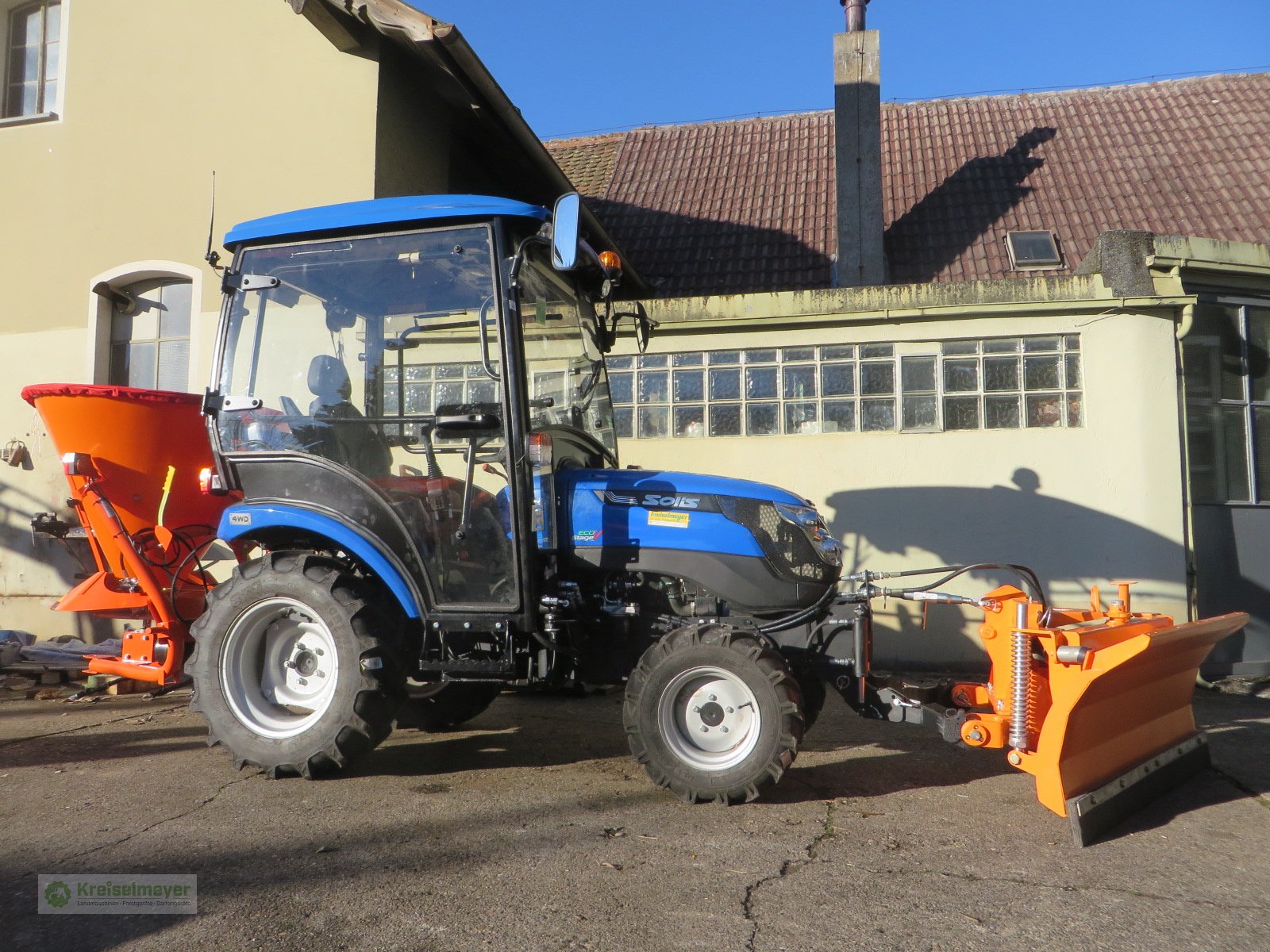 Kommunaltraktor tipa Solis 26 HST Hydrostat + Winterdienstpaket (Schneeräumschild + Salzstreuer) Neu Kommunaltraktor **SOFORT VERFÜGBAR**, Neumaschine u Feuchtwangen (Slika 1)