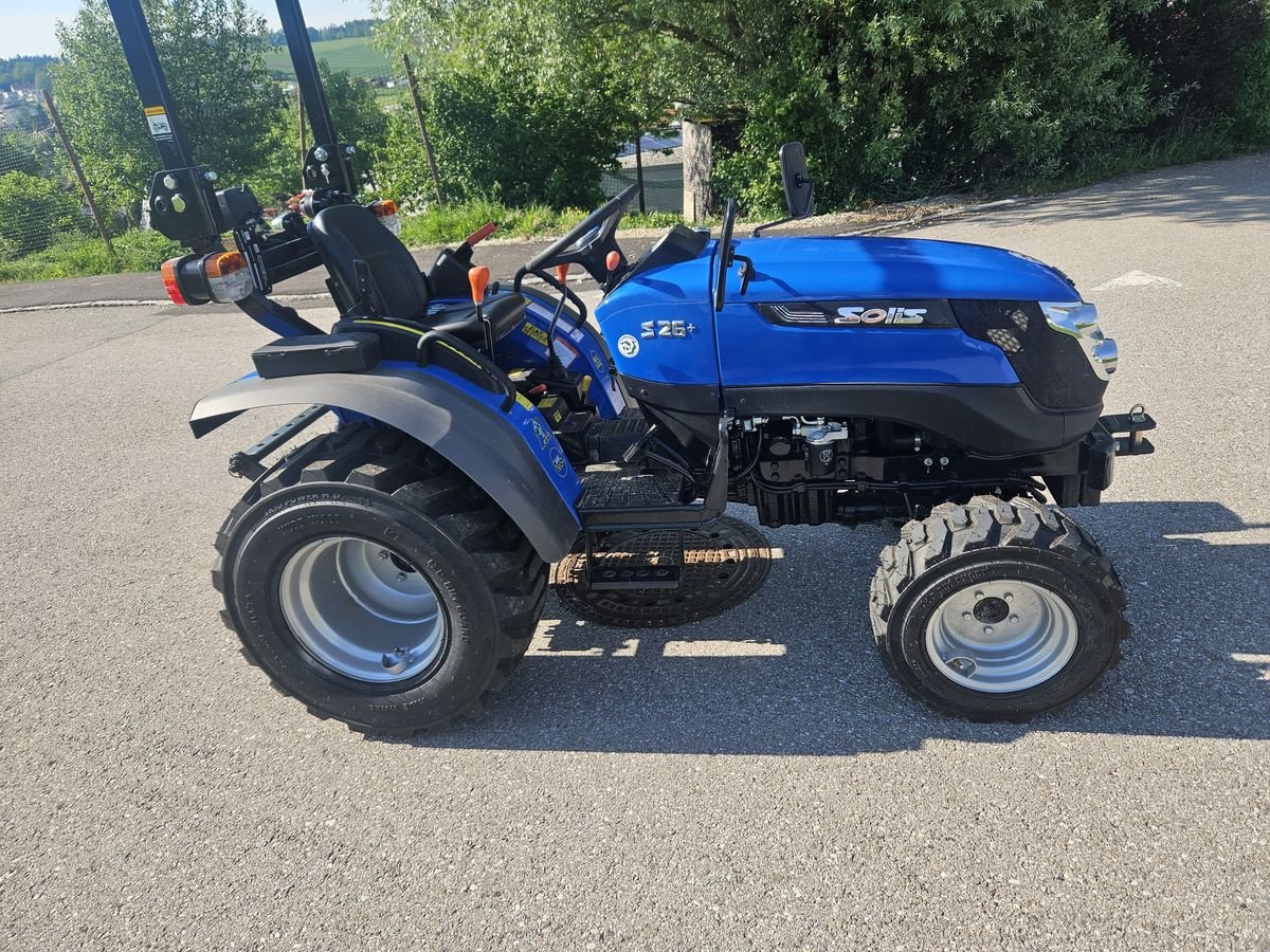 Kommunaltraktor Türe ait Solis 26 - Kompakttraktor mit Seitenschaltung, Neumaschine içinde Gallspach (resim 9)