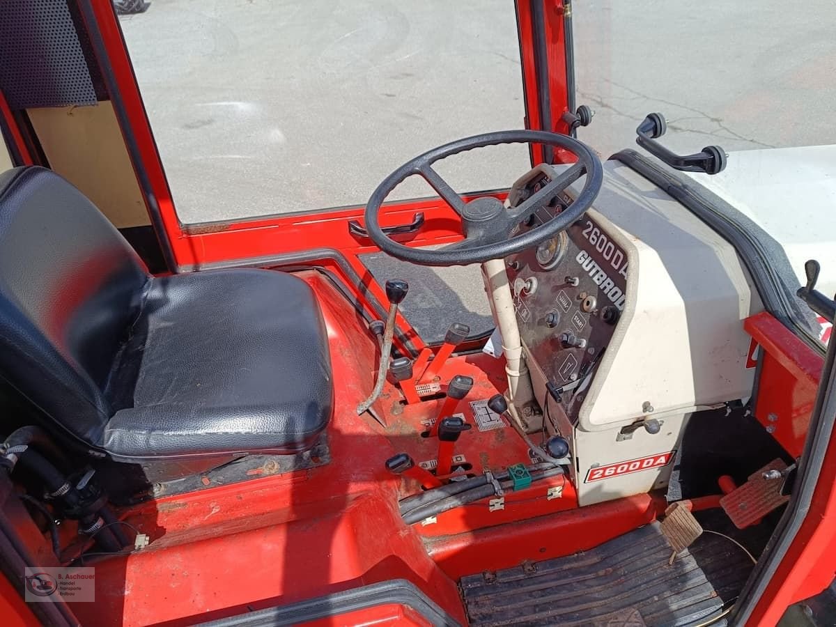 Kommunaltraktor tip Sonstige Gutbrod 2600DA, Gebrauchtmaschine in Dimbach (Poză 9)