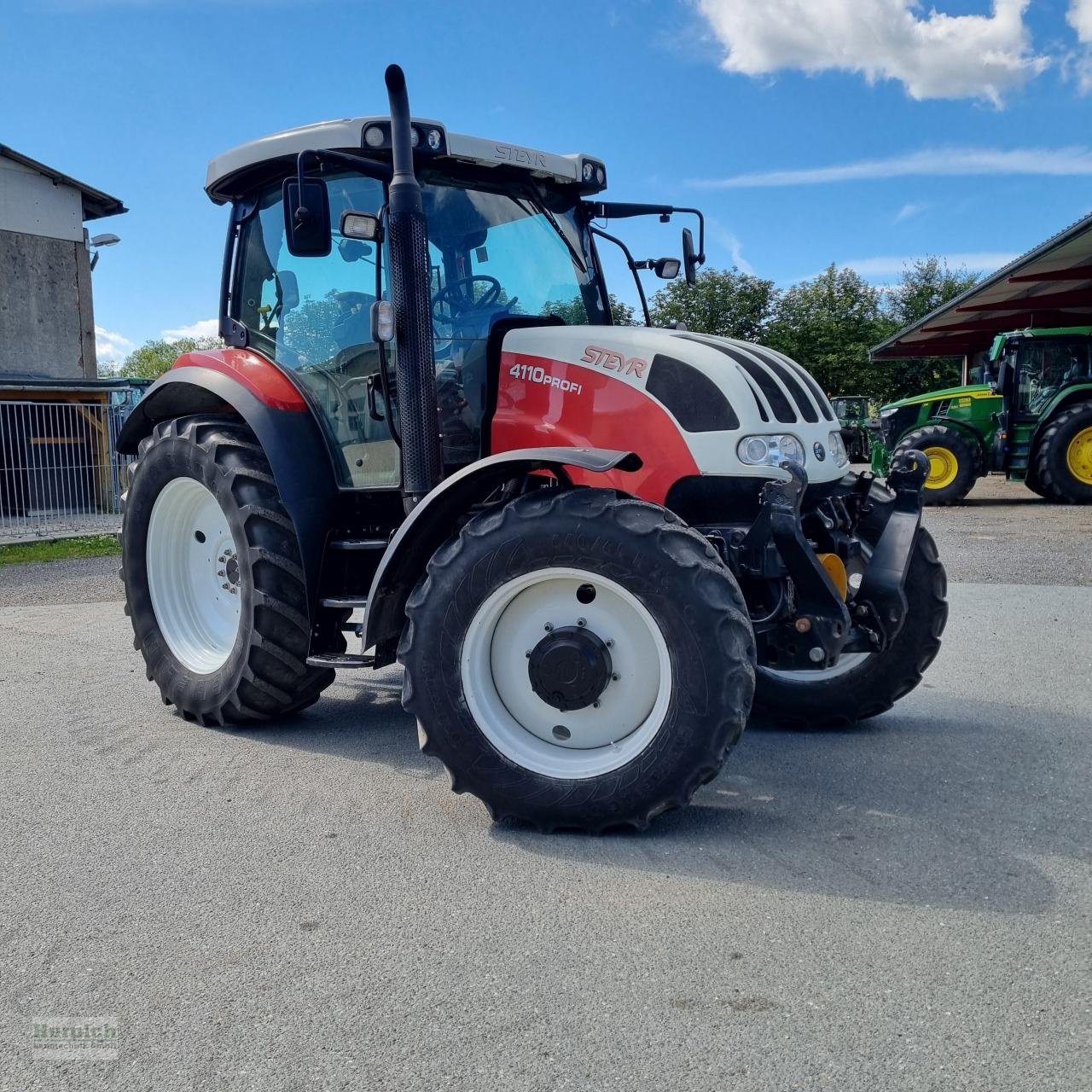 Kommunaltraktor tip Steyr 4110 Profi, Gebrauchtmaschine in Drebach (Poză 1)