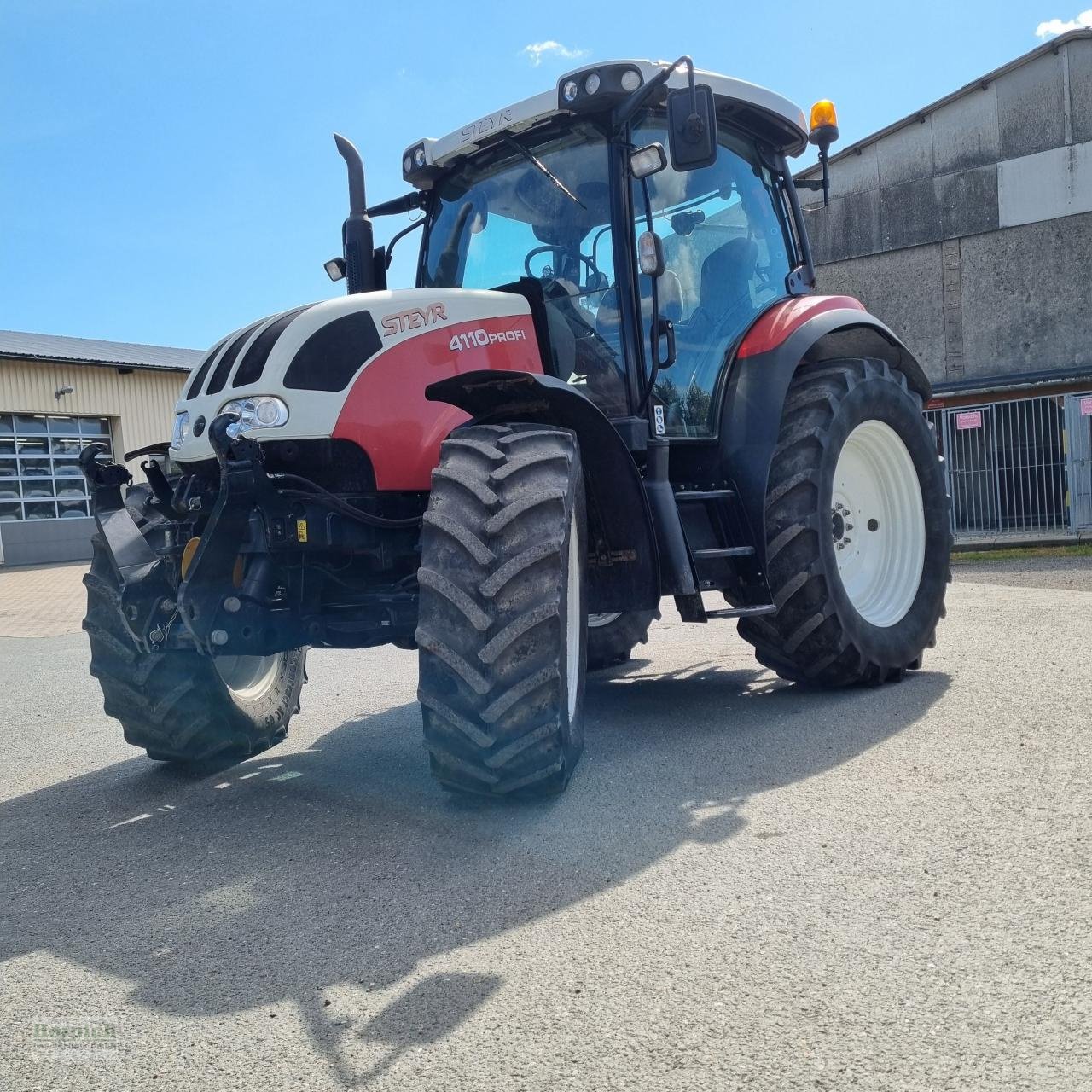 Kommunaltraktor tip Steyr 4110 Profi, Gebrauchtmaschine in Drebach (Poză 2)